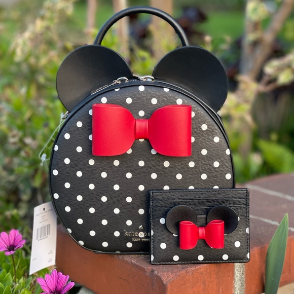Kate Spade x Disney Minnie Mouse crossbody and cardholder